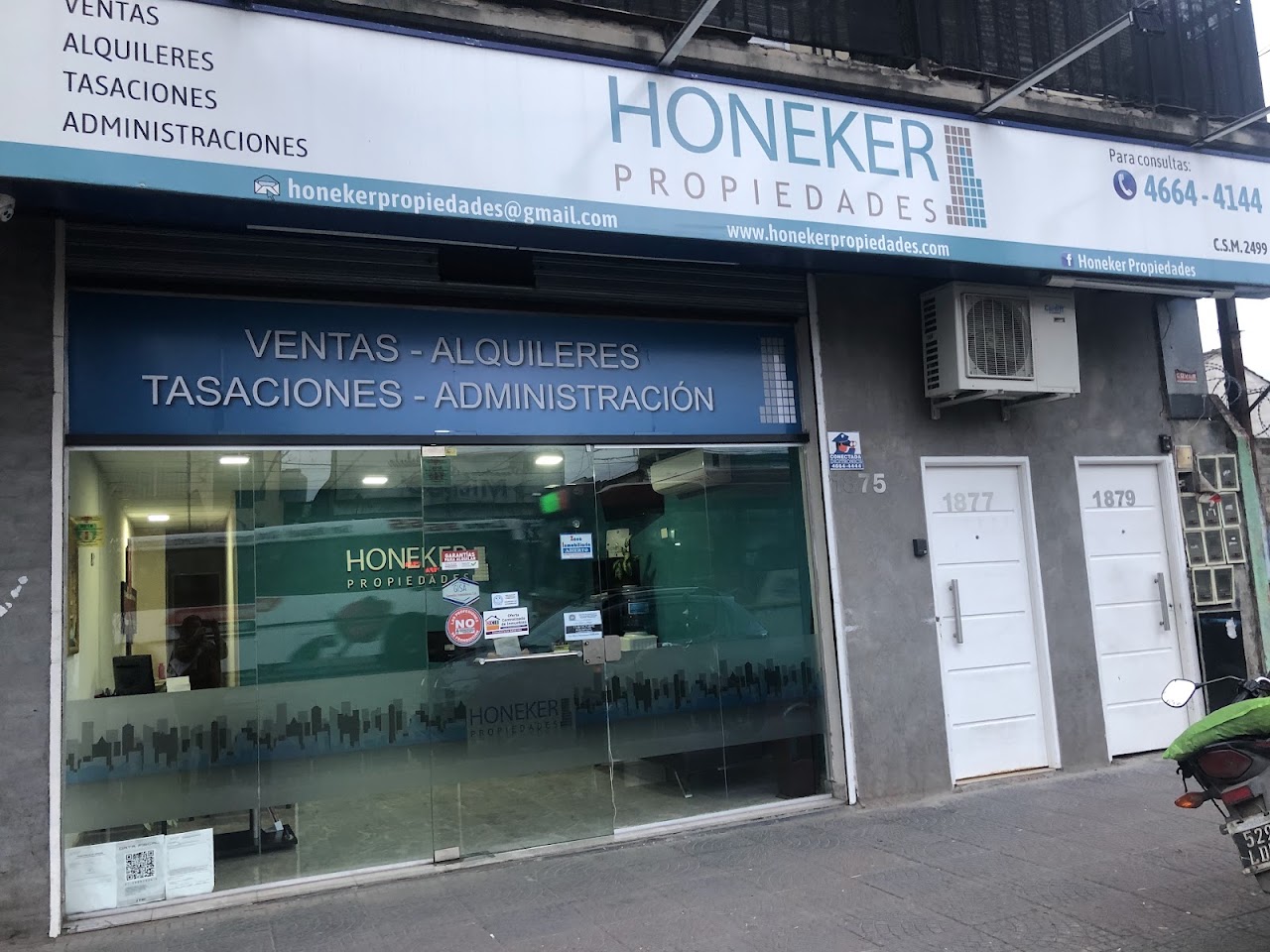 Oficina de Honeker Propiedades en San Miguel